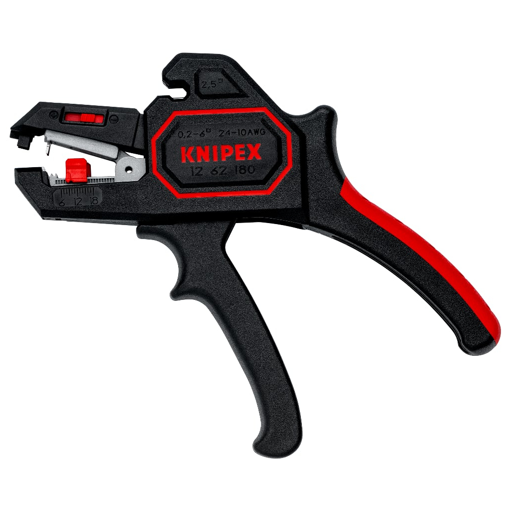 Знімач ізоляції KNIPEX 0.2-6мм, 180мм (12 62 180) - фото 1