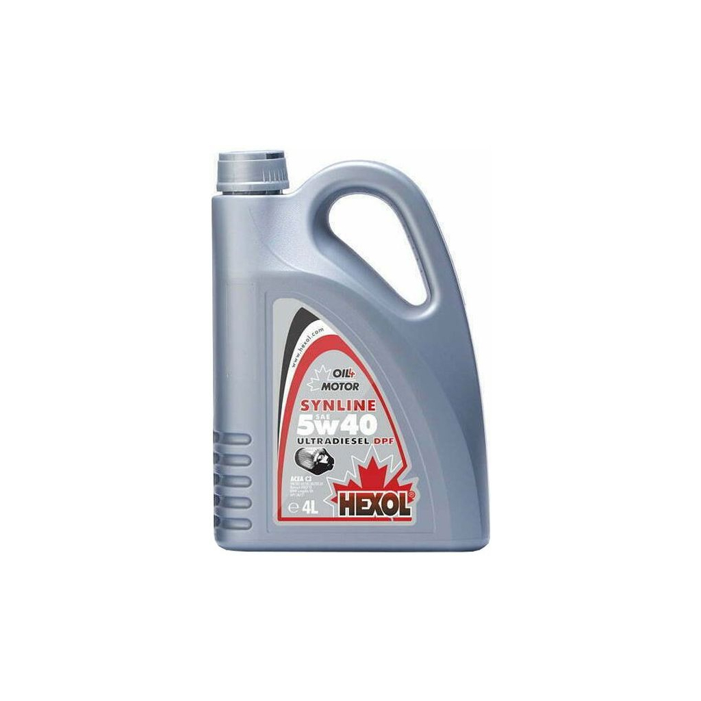 Моторна олива Hexol Synline UltraDiesel DPF 5W-40 4л - фото 1