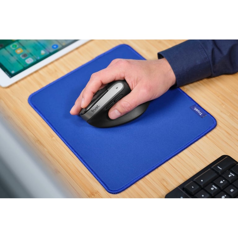 Мишка Trust Bayo+ Ergonomic Wireless/Bluetooth Black (25146) - фото 4