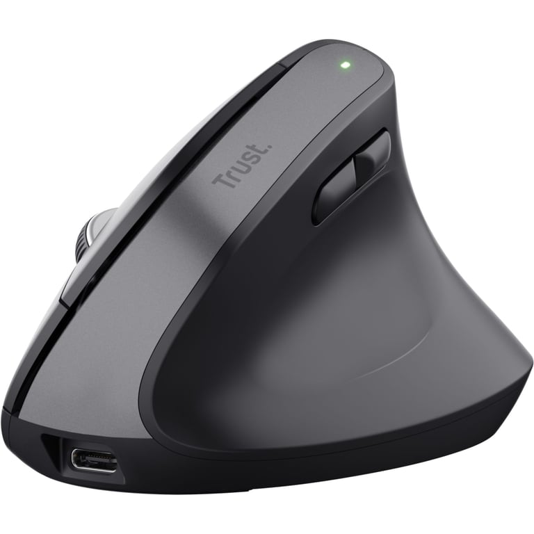 Мишка Trust Bayo+ Ergonomic Wireless/Bluetooth Black (25146) - фото 3