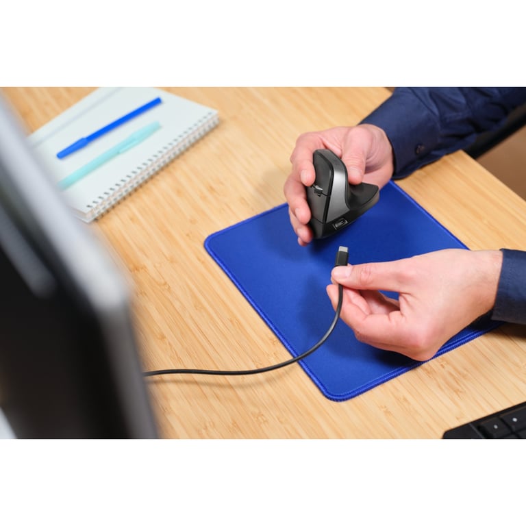 Мишка Trust Bayo+ Ergonomic Wireless/Bluetooth Black (25146) - фото 8