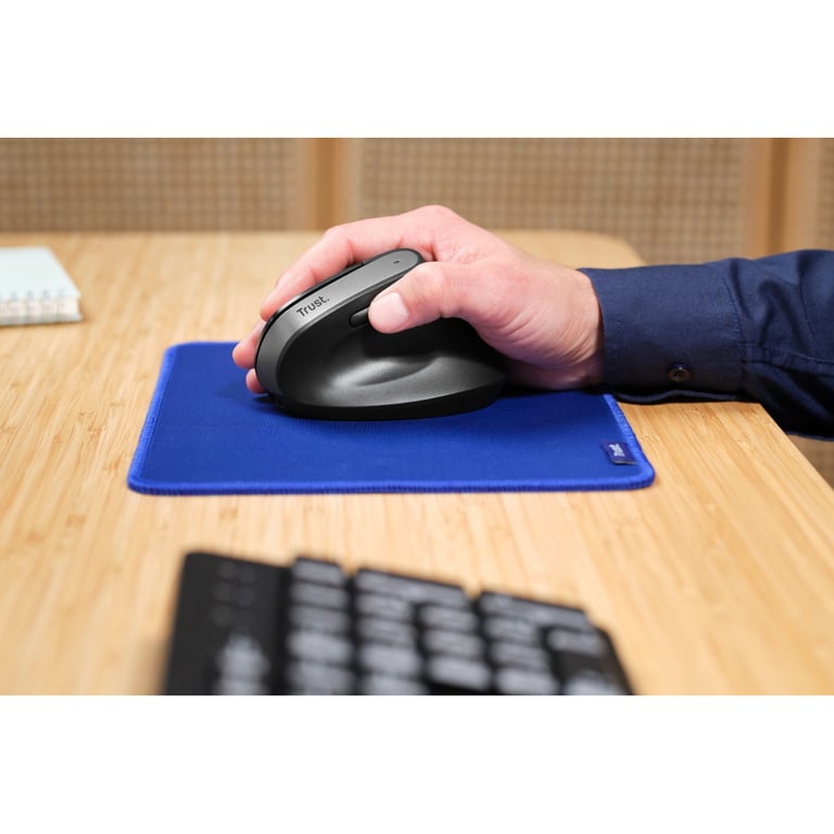 Мишка Trust Bayo+ Ergonomic Wireless/Bluetooth Black (25146) - фото 9