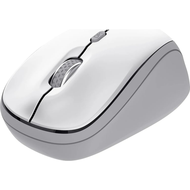 Мишка Trust Yvi+ Multi-Device Wireless/Bluetooth White (25454) - фото 2