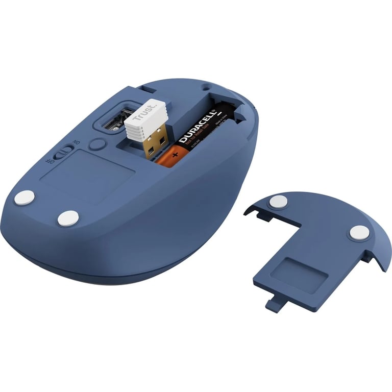 Мишка Trust Yvi+ Multi-Device Wireless/Bluetooth Blue (25455) - фото 4