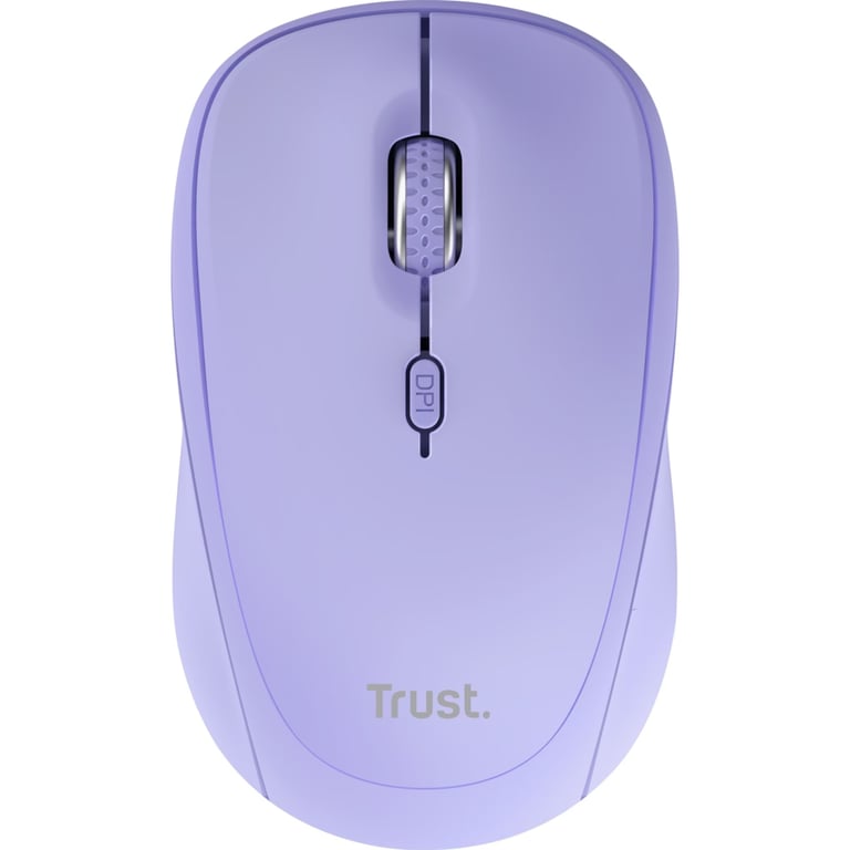 Мишка Trust Yvi+ Multi-Device Wireless/Bluetooth Purple (25583) - фото 1