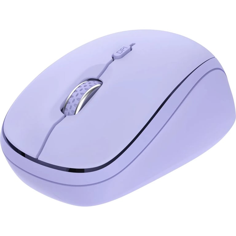 Мишка Trust Yvi+ Multi-Device Wireless/Bluetooth Purple (25583) - фото 2