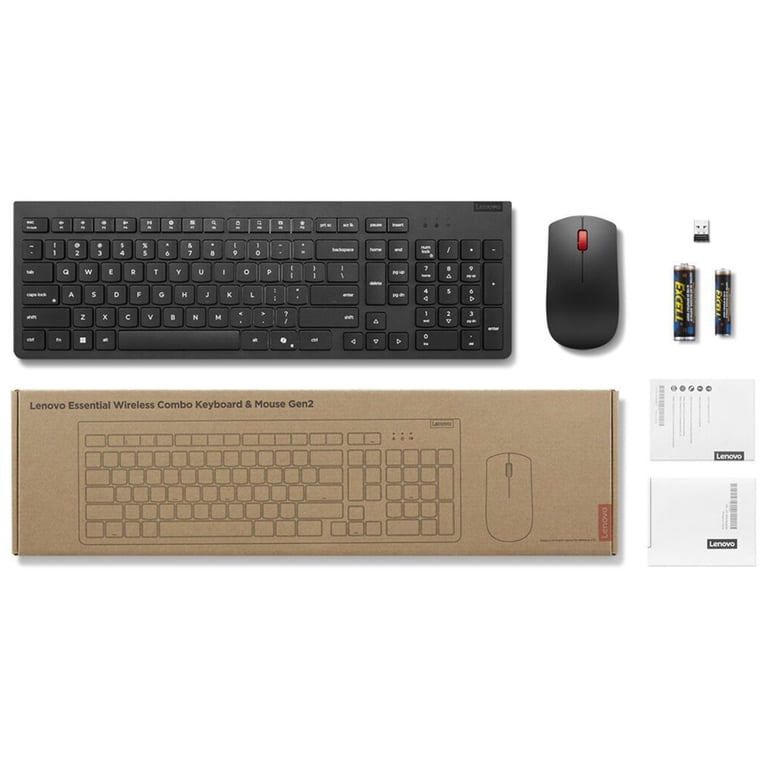 Комплект Lenovo Essential Wireless Combo Gen2 Black (4X31N50709) - фото 6