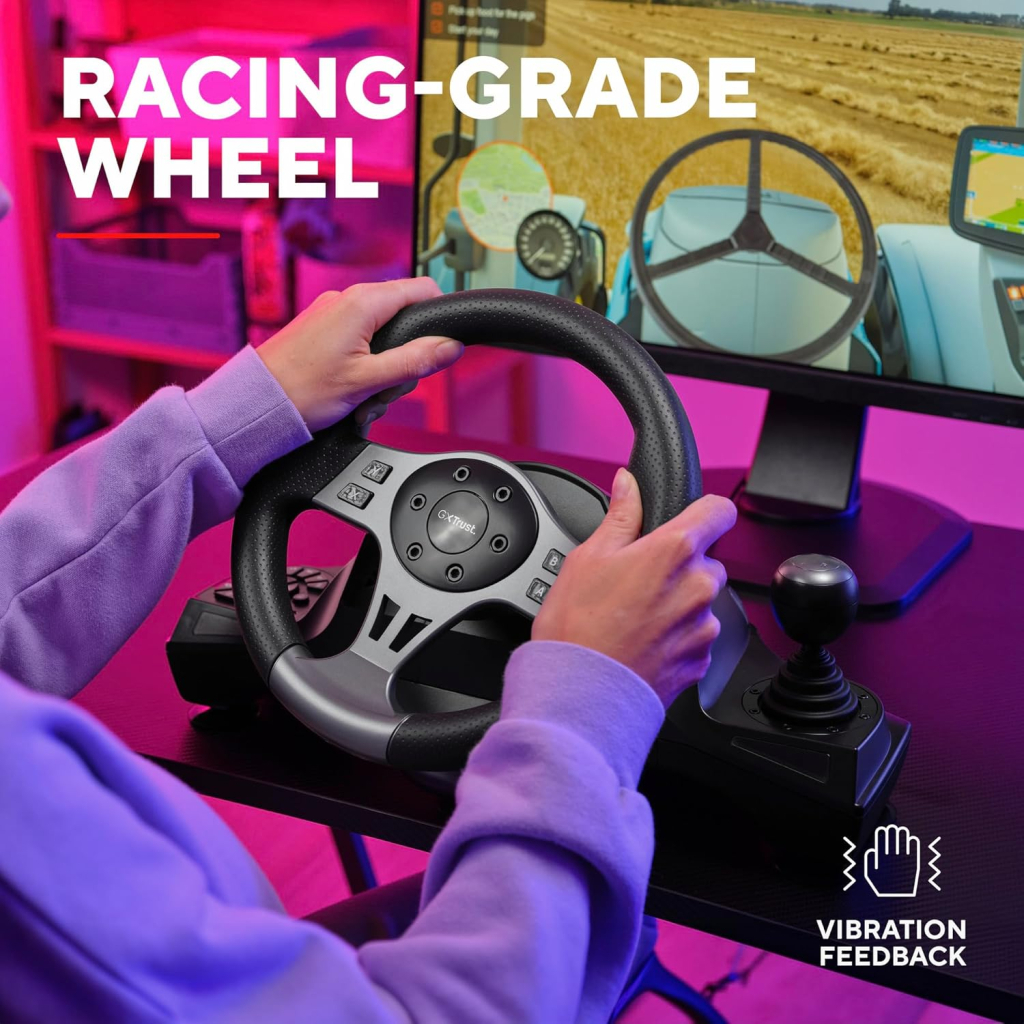 Кермо Trust GXT 289 Movi PC/PS4/PS3/Xbox/Nintendo Switch (25122) - фото 3 Кермо Trust GXT 289 Movi PC/PS4/PS3/Xbox/Nintendo Switch (25122) - фото 3