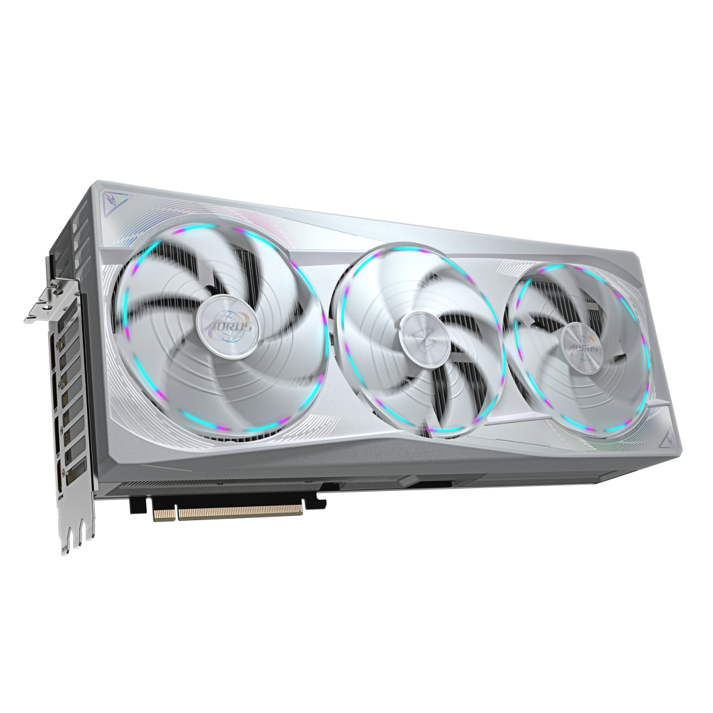 Відеокарта GIGABYTE GeForce RTX5090 32GB MASTER ICE (GV-N5090AORUSM ICE-32GD) - фото 2 Відеокарта GIGABYTE GeForce RTX5090 32GB MASTER ICE (GV-N5090AORUSM ICE-32GD) - фото 2