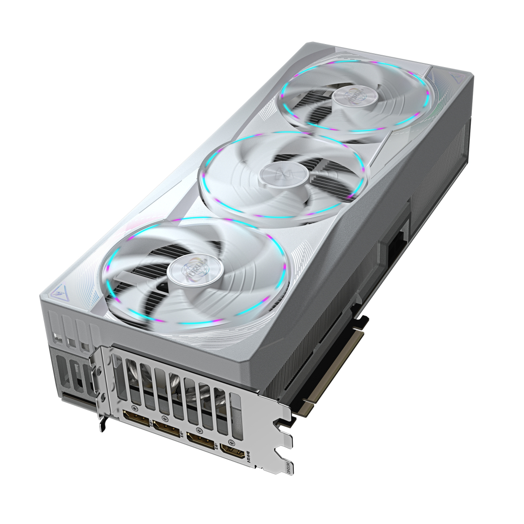 Відеокарта GIGABYTE GeForce RTX5090 32GB MASTER ICE (GV-N5090AORUSM ICE-32GD) - фото 8 Відеокарта GIGABYTE GeForce RTX5090 32GB MASTER ICE (GV-N5090AORUSM ICE-32GD) - фото 8