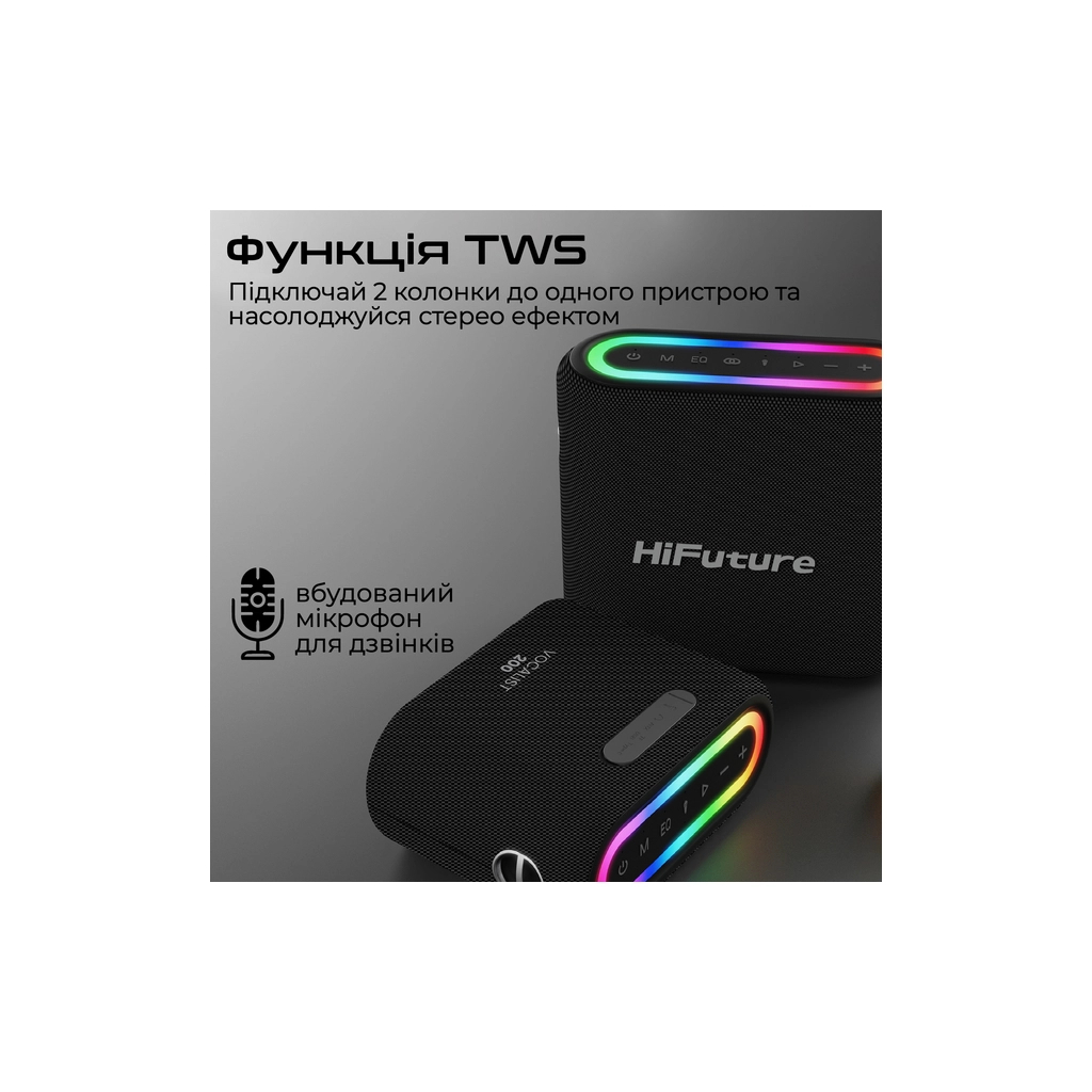 Акустична система HiFuture Vocalist 200 Black (vocalist200.black) - фото 7 Акустична система HiFuture Vocalist 200 Black (vocalist200.black) - фото 7