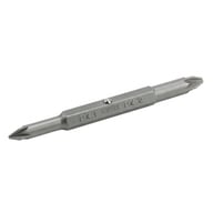 Біта для шуруповерта Toptul хрестова двостороння 1/4' PZ1xPZ2 L75мм (FKBA0102) - фото 1