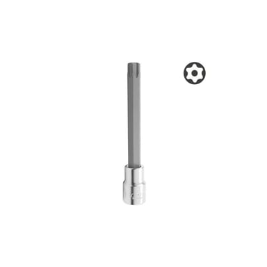 Торцева головка Toptul TORX T60 L140мм 1/2" з отвором (BCVA1660) - фото 1
