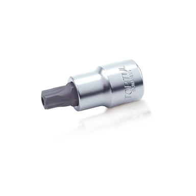 Торцева головка Toptul з насадкою 5-гранною TORX T20 37мм 1/4" з отвором (BCNA0820) - фото 1
