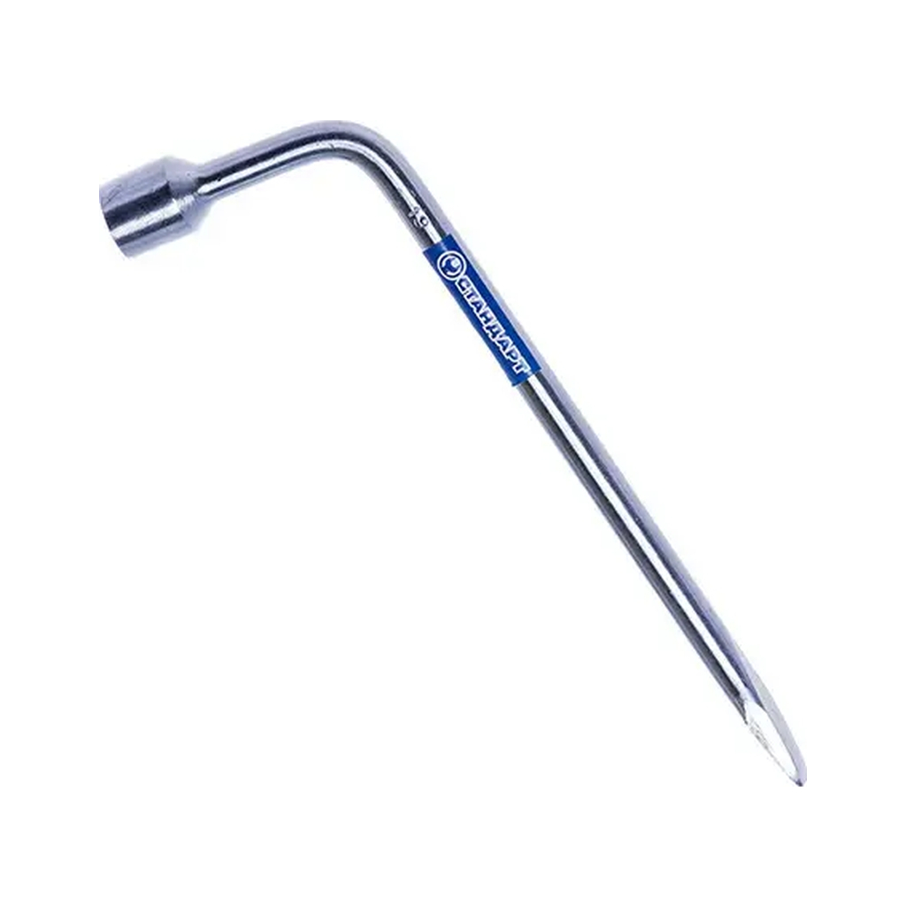 Ключ Стандарт балонний 17 мм з лопаткою, 100x280мм (KB17ST) - фото 1 Ключ Стандарт балонний 17 мм з лопаткою, 100x280мм (KB17ST) - фото 1