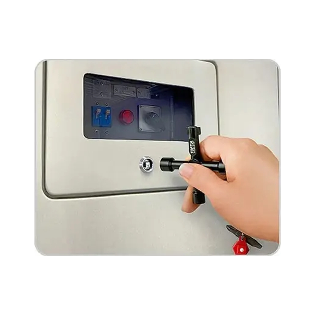 Ключ Toptul від технічних шаф багатофункціональний, 72мм (AEBL0501) - фото 4 Ключ Toptul від технічних шаф багатофункціональний, 72мм (AEBL0501) - фото 4