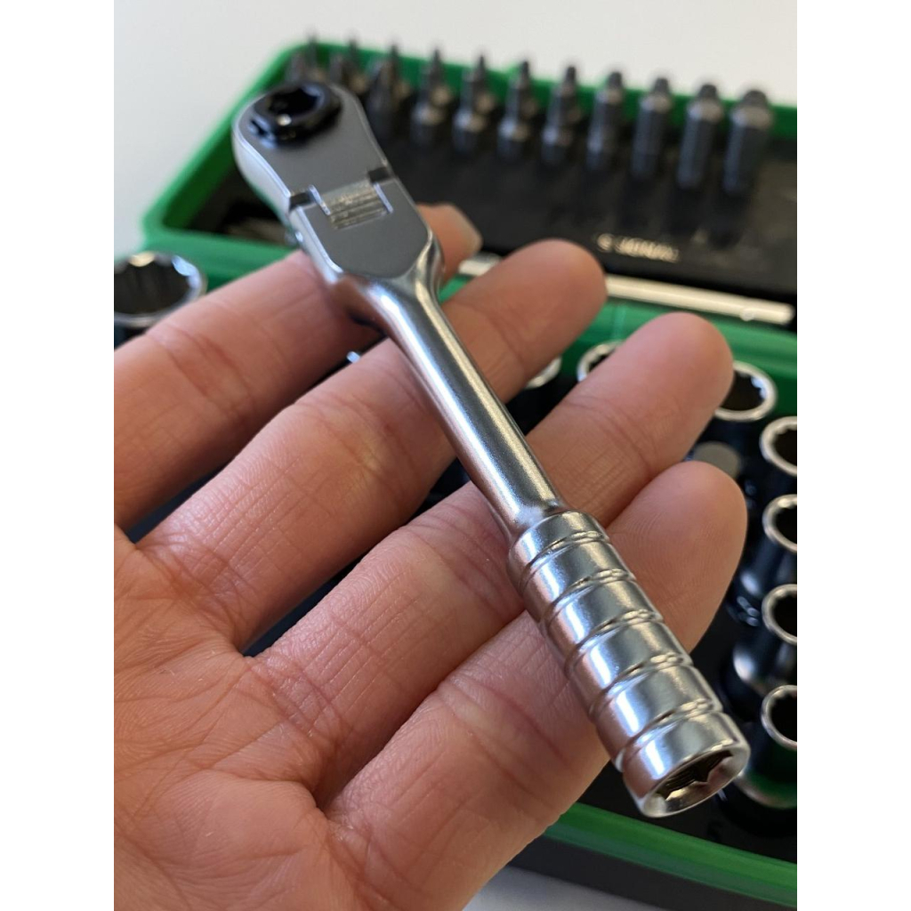 Набір інструментів Toptul і головок із тріскачкою 1/4" 41шт. (12-гр.) (GADW4502) - фото 6 Набір інструментів Toptul і головок із тріскачкою 1/4" 41шт. (12-гр.) (GADW4502) - фото 6