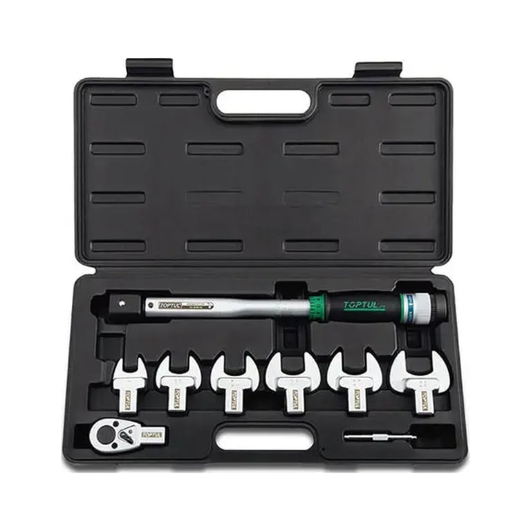 Ключ Toptul динамометричний 1/2″ 8шт. 10-80Nm (GAAI0801)