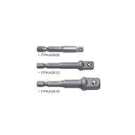 Адаптер для інструменту Toptul під шуруповерт 1/4" 3шт. 1/4", 3/8", 1/2" (GAAR0301) - фото 1