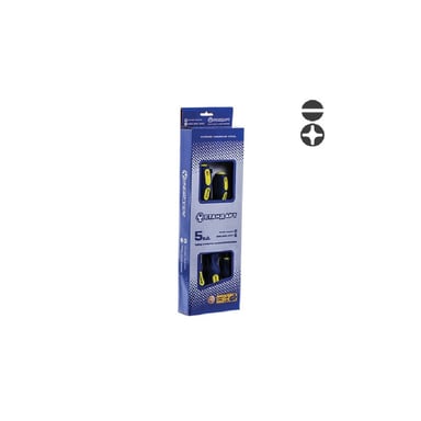Набір викруток Toptul 5 шт. SL5,SL6,SL8,PH1,PH2 (SDS05) - фото 1