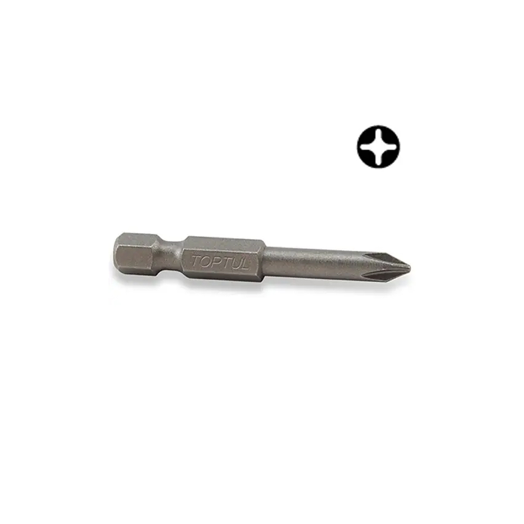 Біта для шуруповерта Toptul 1/4" 50мм PH1 (FSIA0801) - фото 1