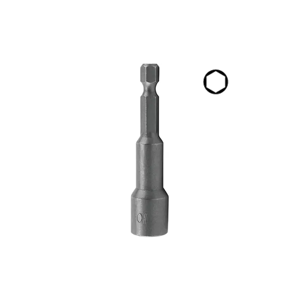 Головка магнітна Toptul торцева шестигранна магнітна 6мм L65мм (BEAA0806) Головка магнітна Toptul торцева шестигранна магнітна 6мм L65мм (BEAA0806)