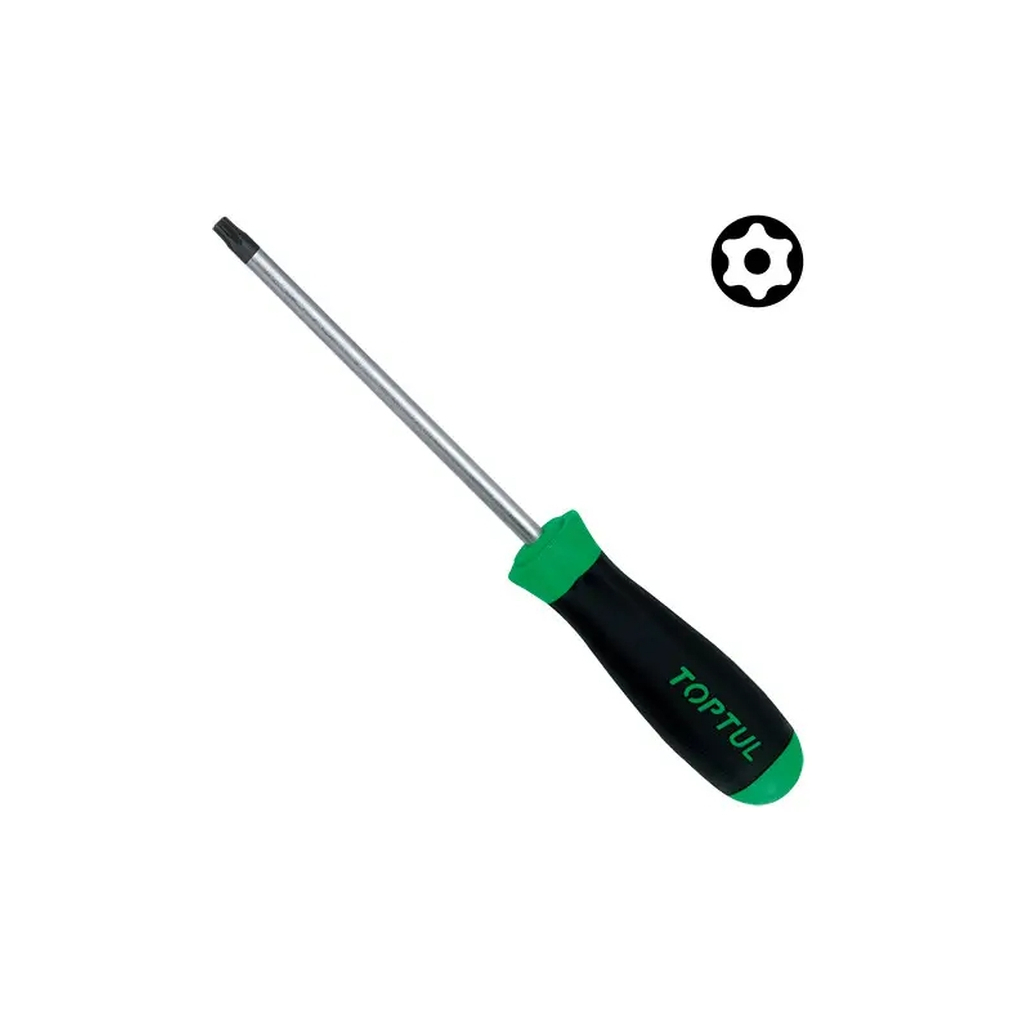 Викрутка Toptul зірочка T8 з отвором (FEAB0808) - фото 1 Викрутка Toptul зірочка T8 з отвором (FEAB0808) - фото 1