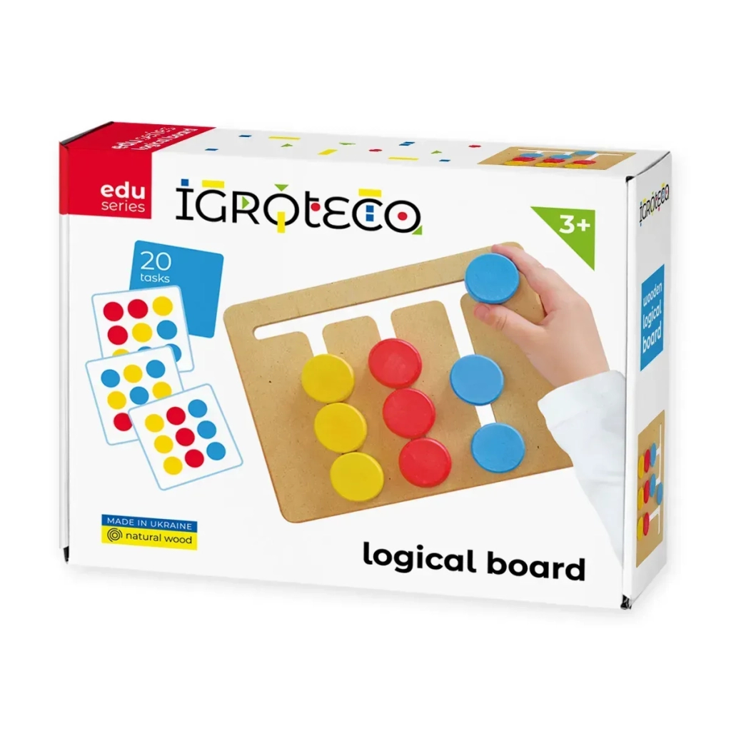 Розвиваюча іграшка Ігротеко Логічний лабіринт Суперінтелект (900484) - фото 1 Розвиваюча іграшка Ігротеко Логічний лабіринт Суперінтелект (900484) - фото 1