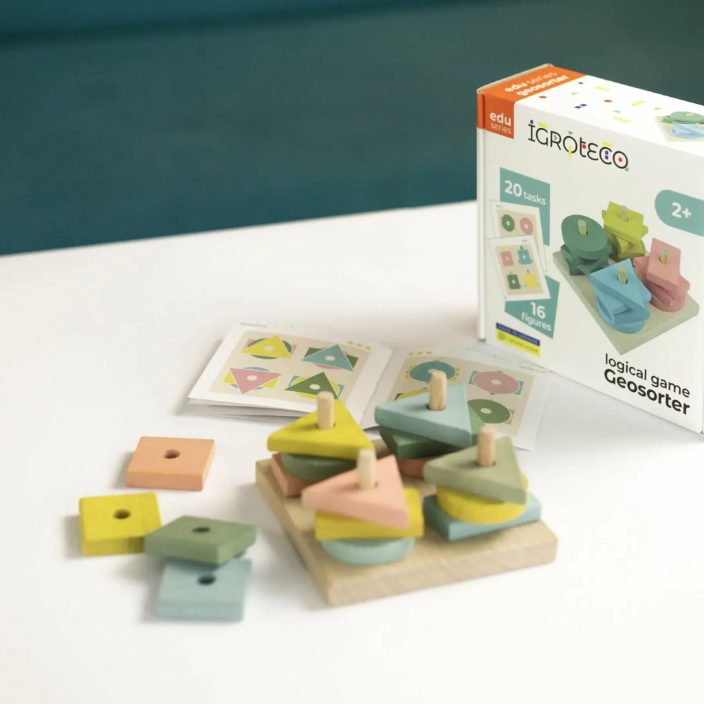 Розвиваюча іграшка Ігротеко Геосортер (900729) - фото 2 Розвиваюча іграшка Ігротеко Геосортер (900729) - фото 2