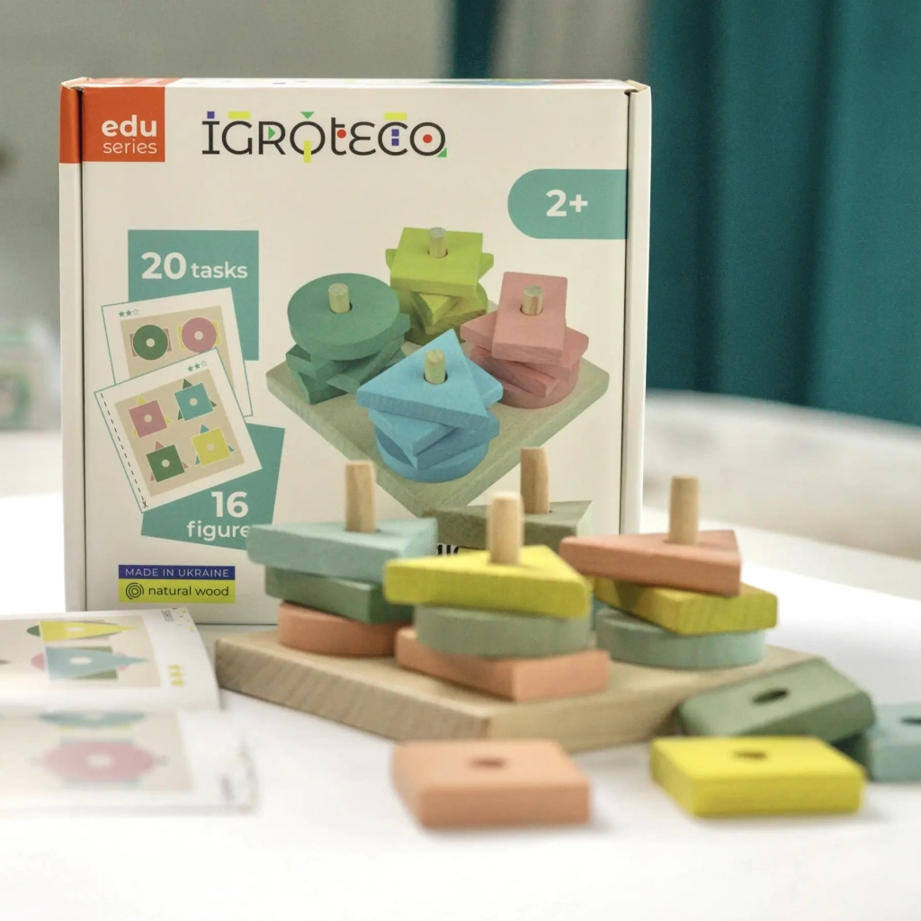 Розвиваюча іграшка Ігротеко Геосортер (900729) - фото 3 Розвиваюча іграшка Ігротеко Геосортер (900729) - фото 3