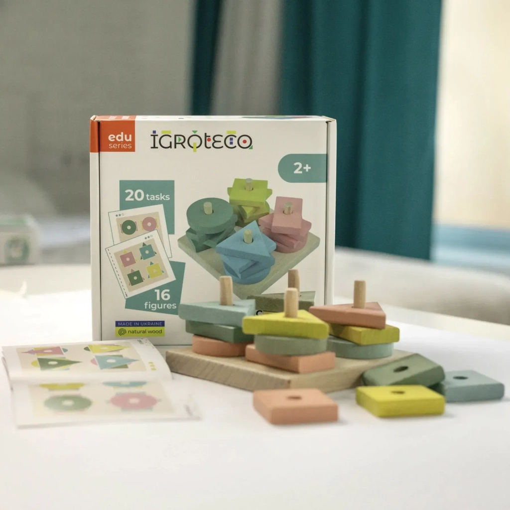 Розвиваюча іграшка Ігротеко Геосортер (900729) - фото 6 Розвиваюча іграшка Ігротеко Геосортер (900729) - фото 6