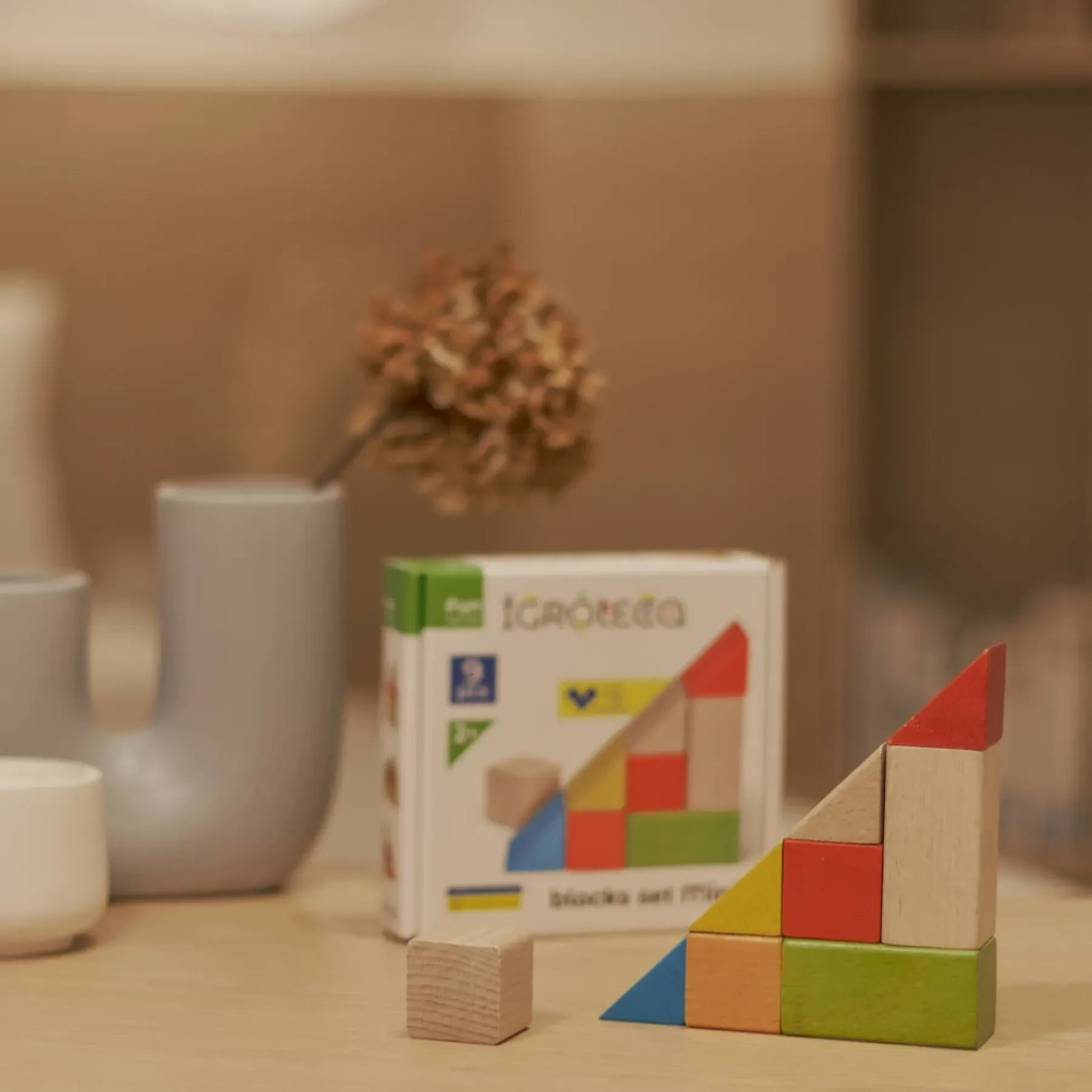 Кубики Ігротеко логічні кольорові 9 шт (900163) - фото 4 Кубики Ігротеко логічні кольорові 9 шт (900163) - фото 4