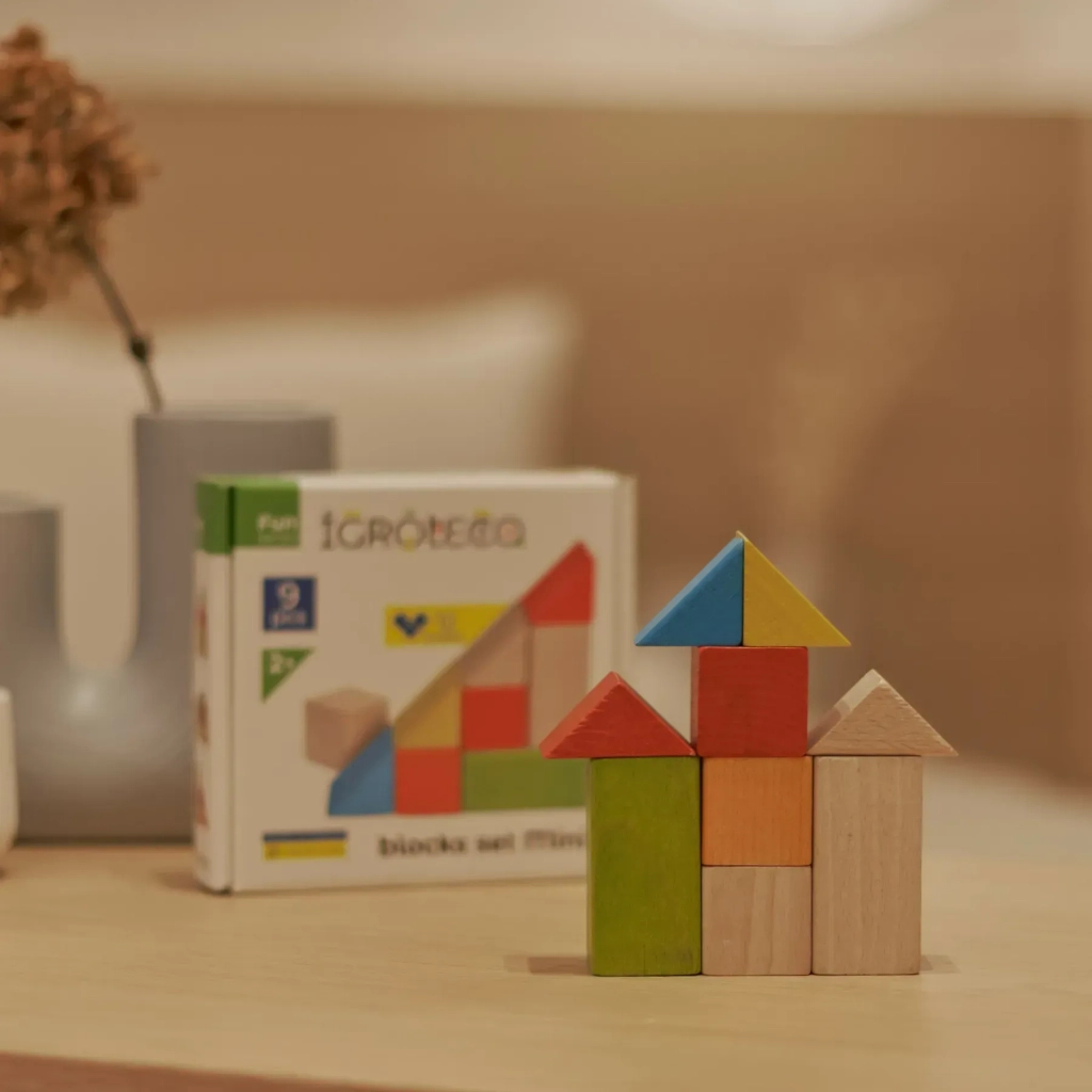 Кубики Ігротеко логічні кольорові 9 шт (900163) - фото 5 Кубики Ігротеко логічні кольорові 9 шт (900163) - фото 5