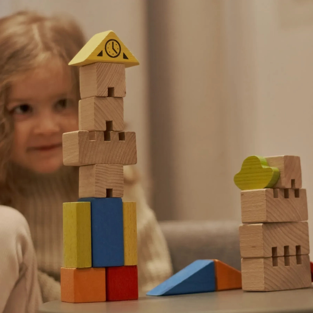 Кубики Ігротеко Будівельні блоки Місто 18 елементів (900538) - фото 6 Кубики Ігротеко Будівельні блоки Місто 18 елементів (900538) - фото 6