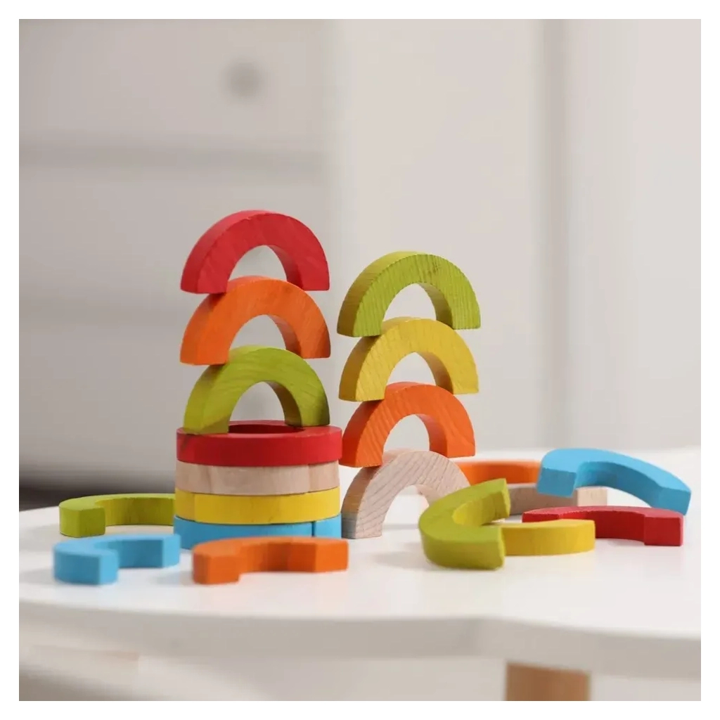 Розвиваюча іграшка Ігротеко Мозаїка ВЕСЕЛКОВІ ДУГИ 24 елементів (900507) - фото 6 Розвиваюча іграшка Ігротеко Мозаїка ВЕСЕЛКОВІ ДУГИ 24 елементів (900507) - фото 6