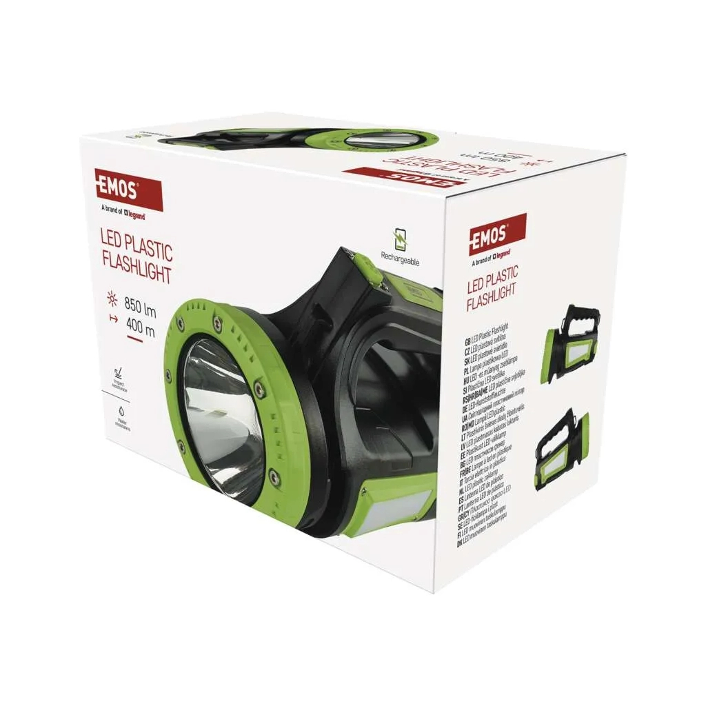 Ліхтар EMOS P2316 LED+ COB LED 850 лм 8000 мАг (P2316) - фото 12 Ліхтар EMOS P2316 LED+ COB LED 850 лм 8000 мАг (P2316) - фото 12