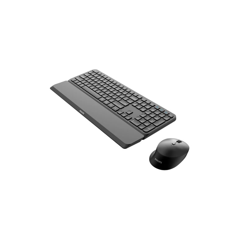Комплект Philips 6000 Slim Wireless/Bluetoot UA Black (SPT6607B/00) - фото 2