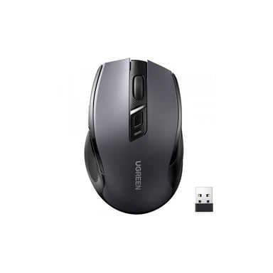 Мишка Ugreen MU006 Ergonomic Wireless Gray/Black (15063) - фото 1