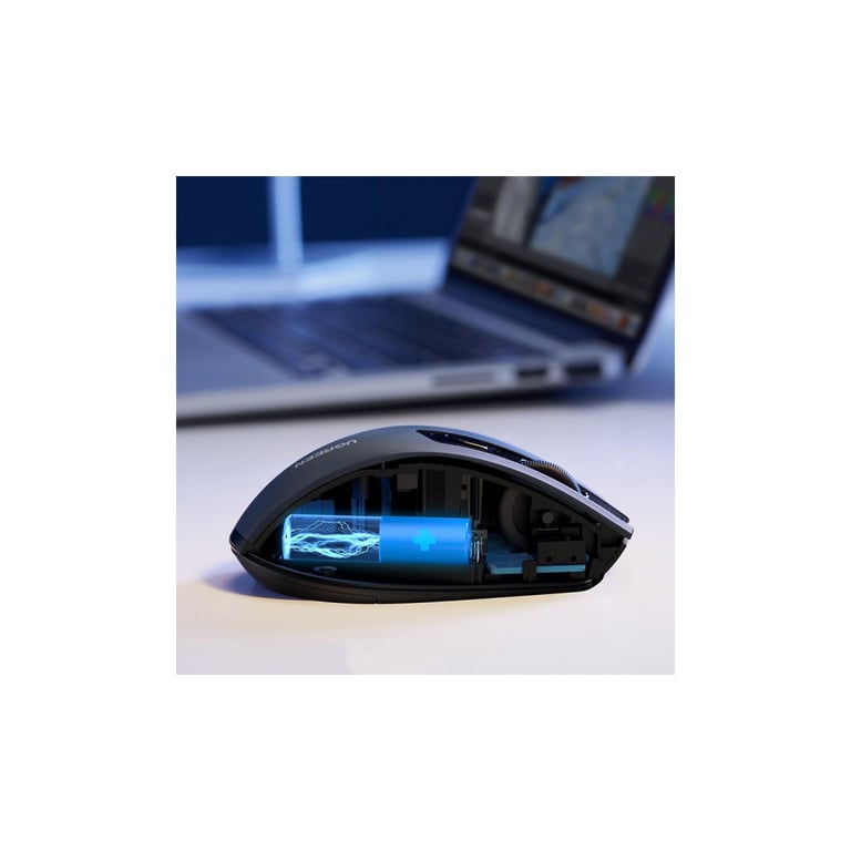 Мишка Ugreen MU006 Ergonomic Wireless Gray/Black (15063) - фото 11