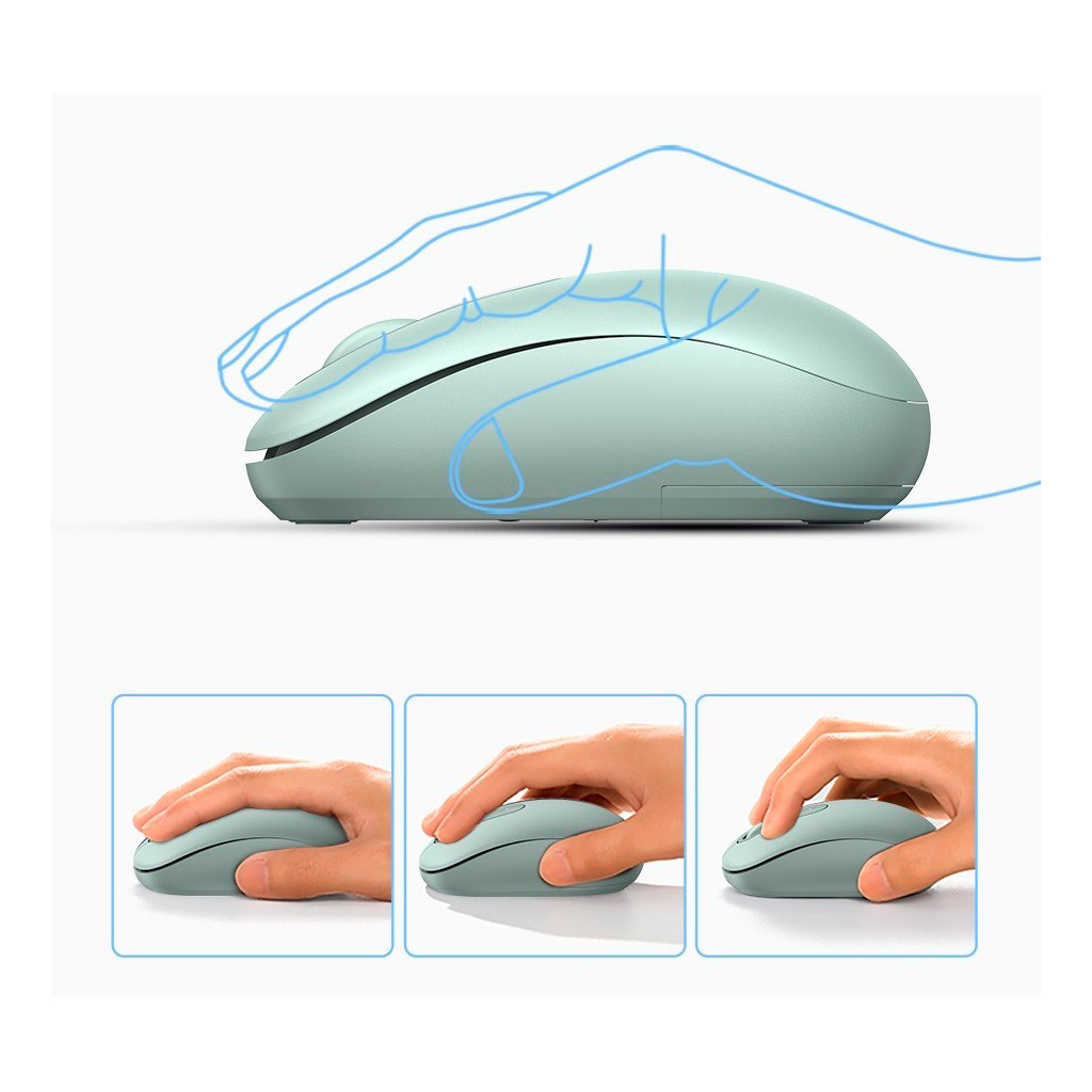 Мишка Ugreen MU105 Wireless Green (90672) - фото 5 Мишка Ugreen MU105 Wireless Green (90672) - фото 5