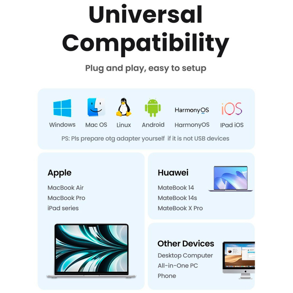 Мишка Ugreen MU105 Wireless Green (90672) - фото 9 Мишка Ugreen MU105 Wireless Green (90672) - фото 9