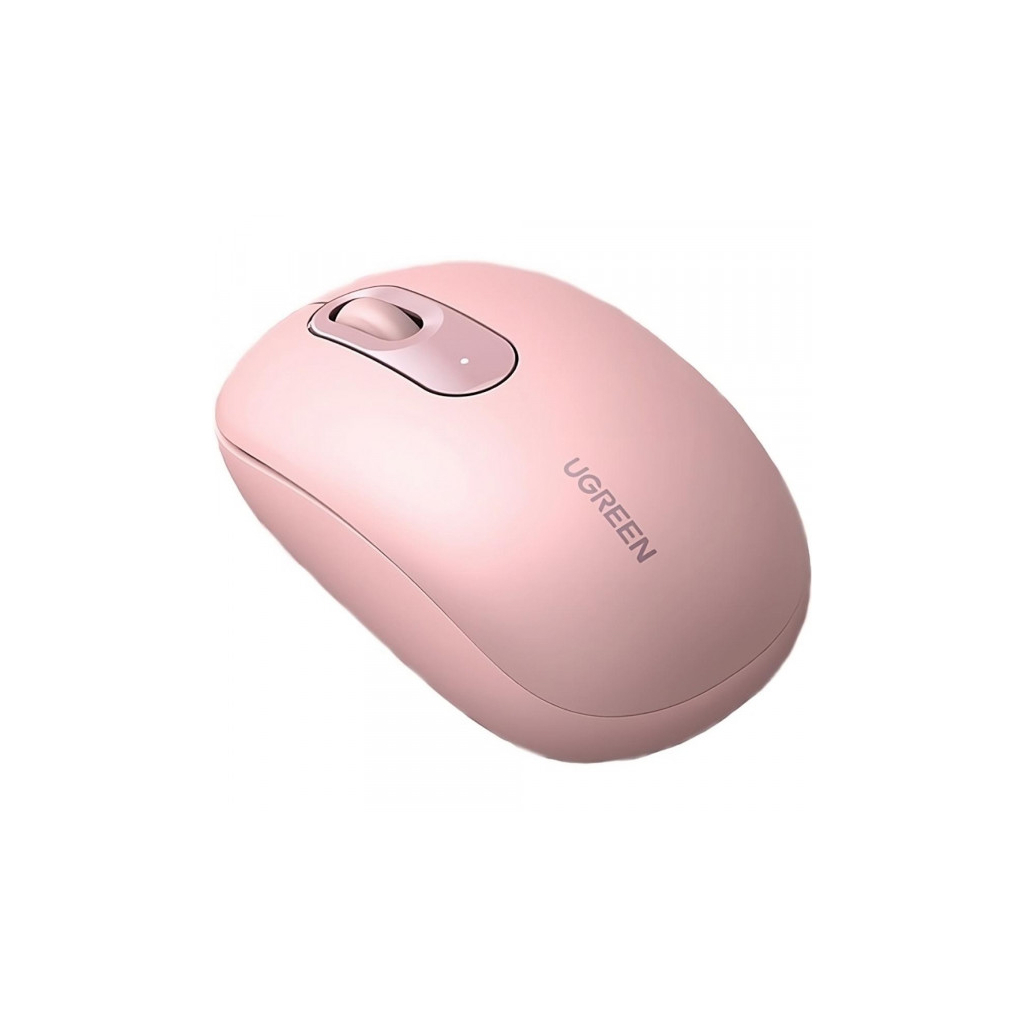 Мишка Ugreen MU105 Wireless Pink (90686) - фото 1
