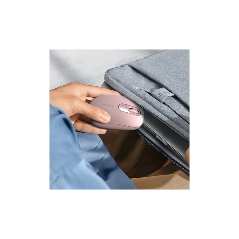 Мишка Ugreen MU105 Wireless Pink (90686) - фото 3