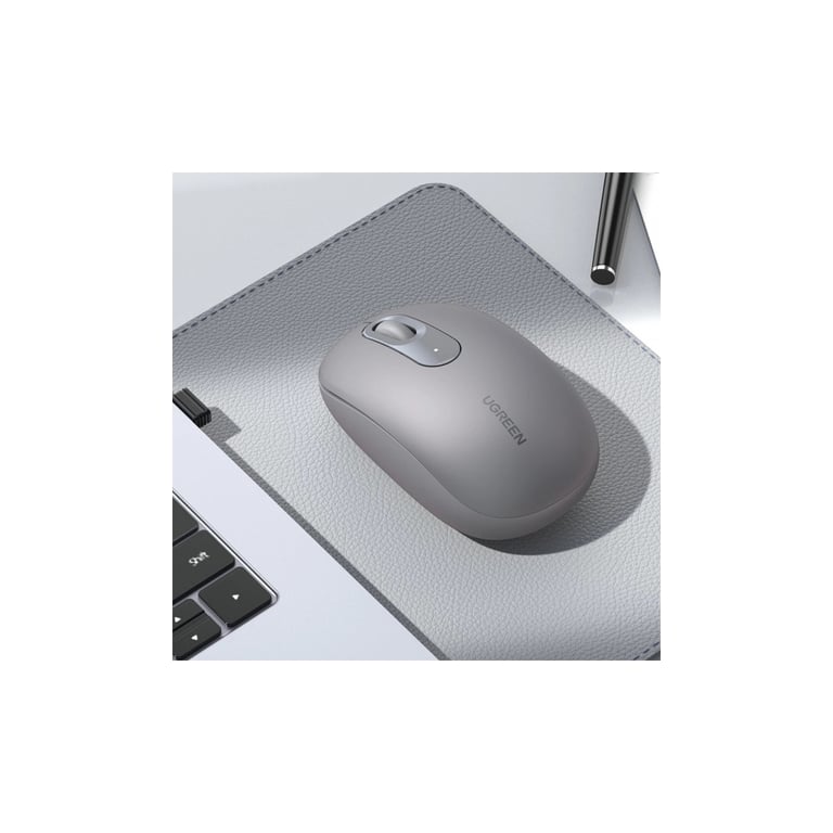 Мишка Ugreen MU105 Wireless Gray (90669) - фото 6