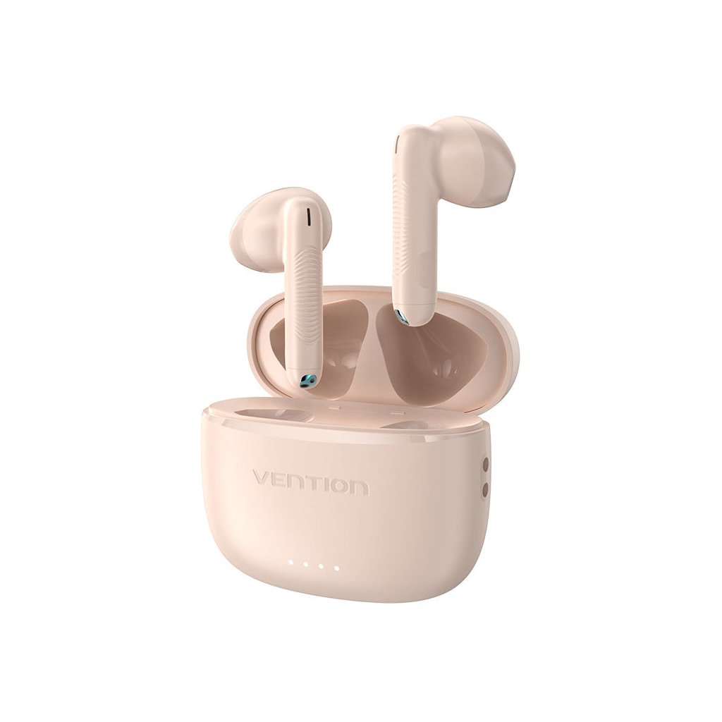 Навушники Vention Elf Earbuds E03 Pink Sand (NBHP0) - фото 1 Навушники Vention Elf Earbuds E03 Pink Sand (NBHP0) - фото 1