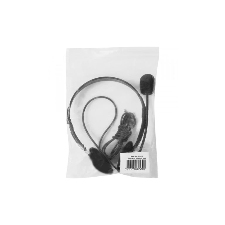 Навушники Sandberg Headset Bulk 3,5мм+converter 2х3,5мм Black (825-30) - фото 4