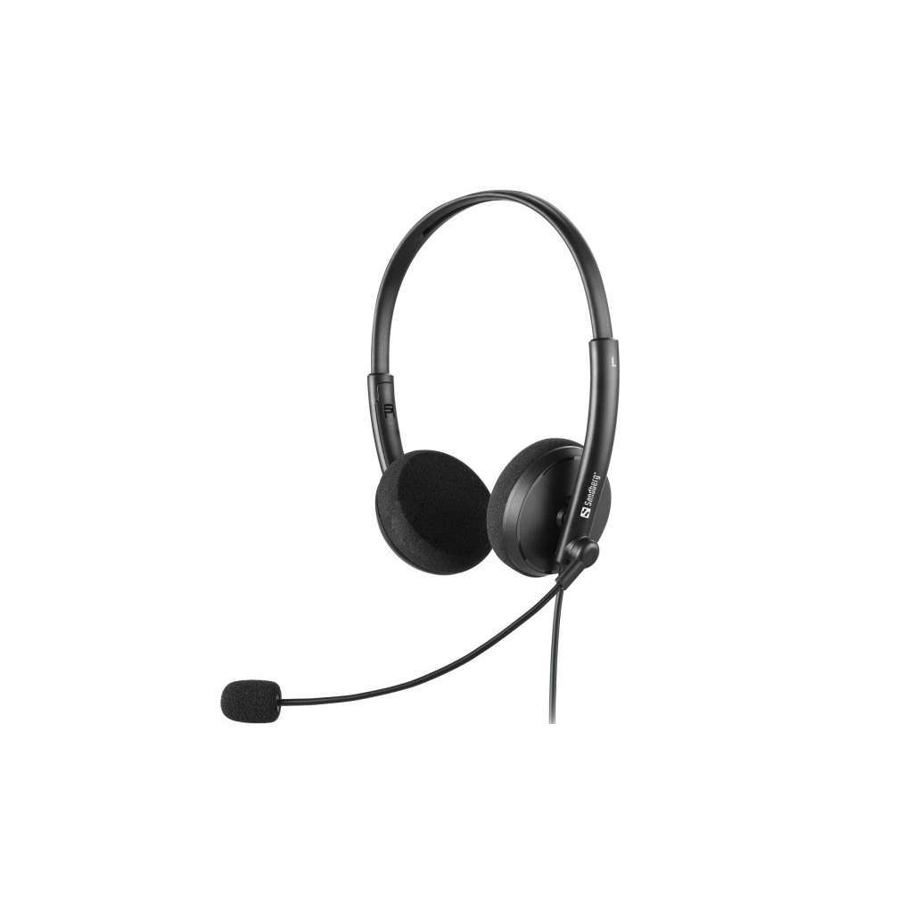 Навушники Sandberg Office Headset 3,5мм Black (325-41) - фото 1