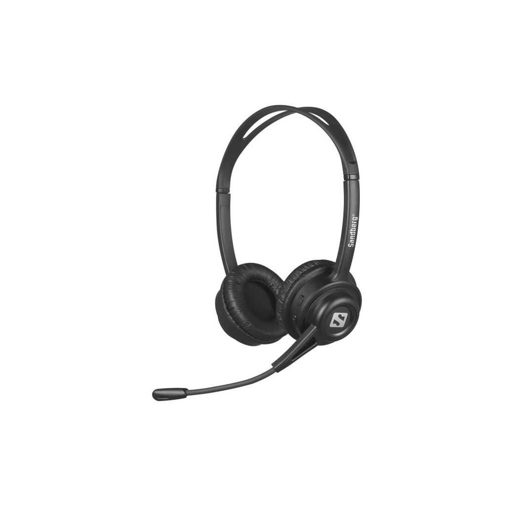 Навушники Sandberg Wireless Call Headset Bluetooth Black (126-43) Навушники Sandberg Wireless Call Headset Bluetooth Black (126-43)
