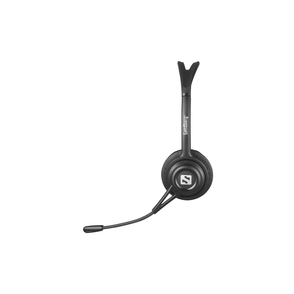 Навушники Sandberg Wireless Call Headset Bluetooth Black (126-43) - фото 3 Навушники Sandberg Wireless Call Headset Bluetooth Black (126-43) - фото 3