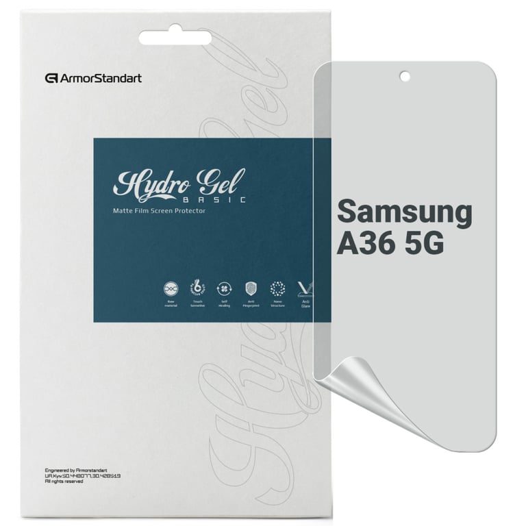 Плівка захисна Armorstandart Matte Samsung A36 5G (ARM82220) - фото 1
